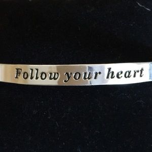 Avon My Truth Heart Charm Bracelet